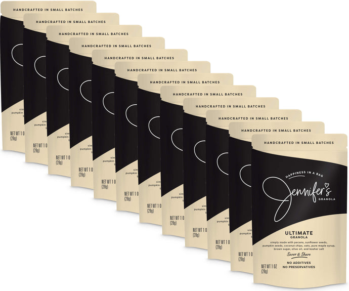 Jennifer's Original Granola, Forty Pack of Single Serving 1 oz Bags